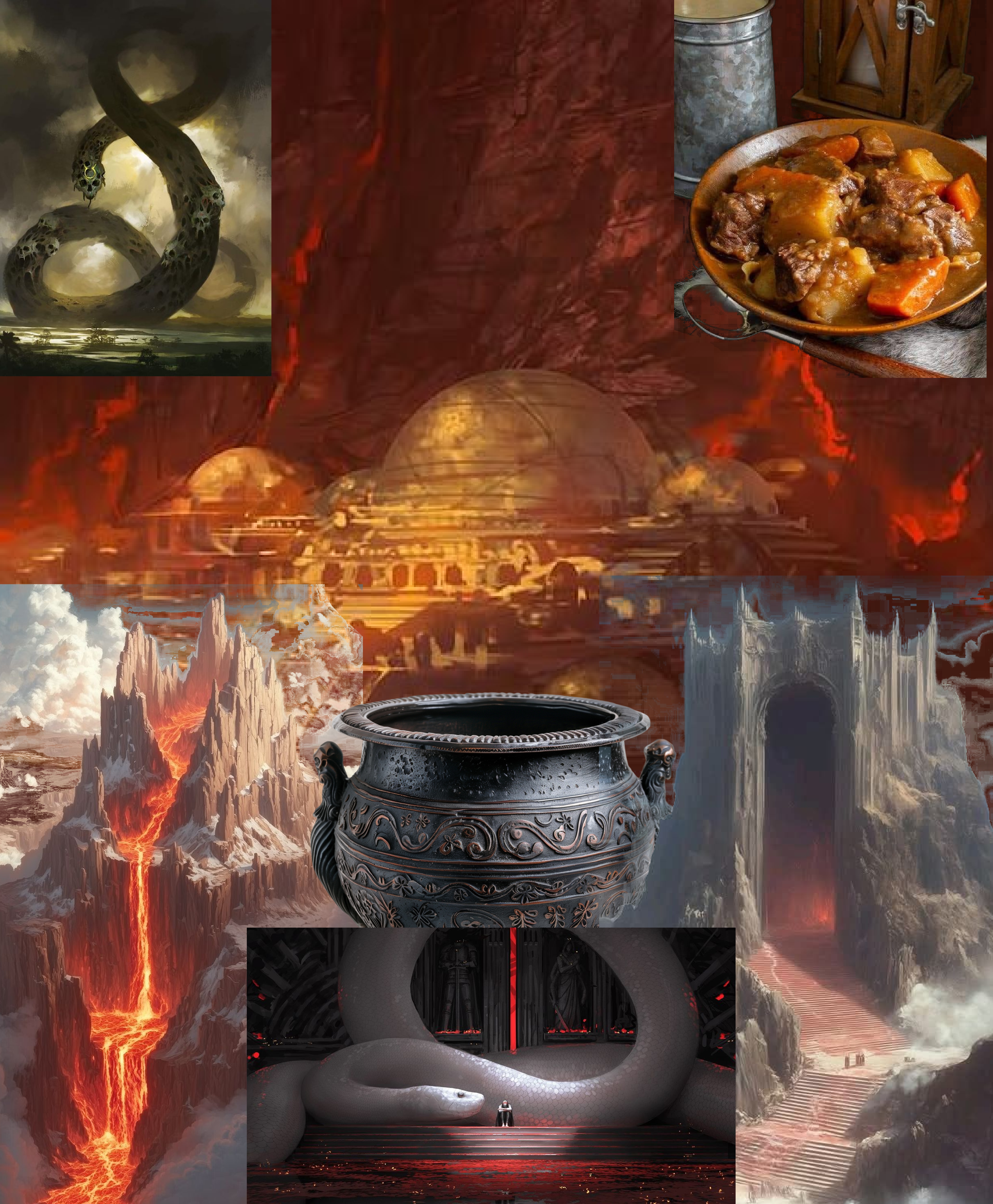 god mood board